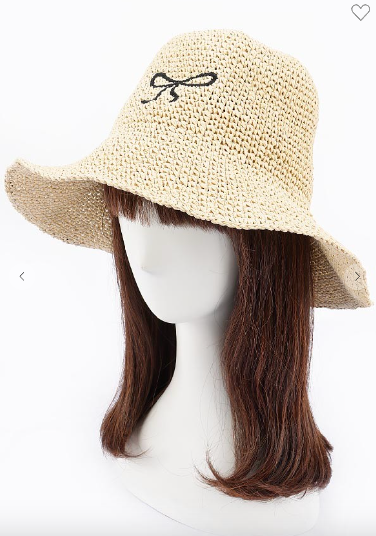 Ivory Ribbon Hat