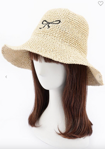 Ivory Ribbon Hat
