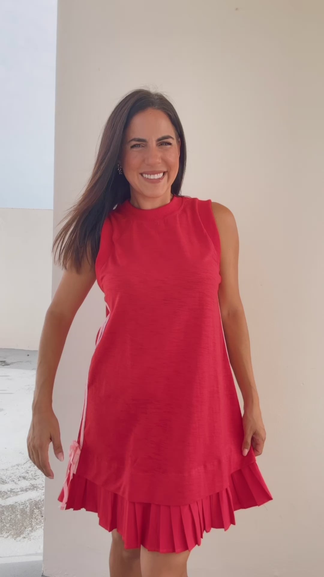 Romania Striped Dress