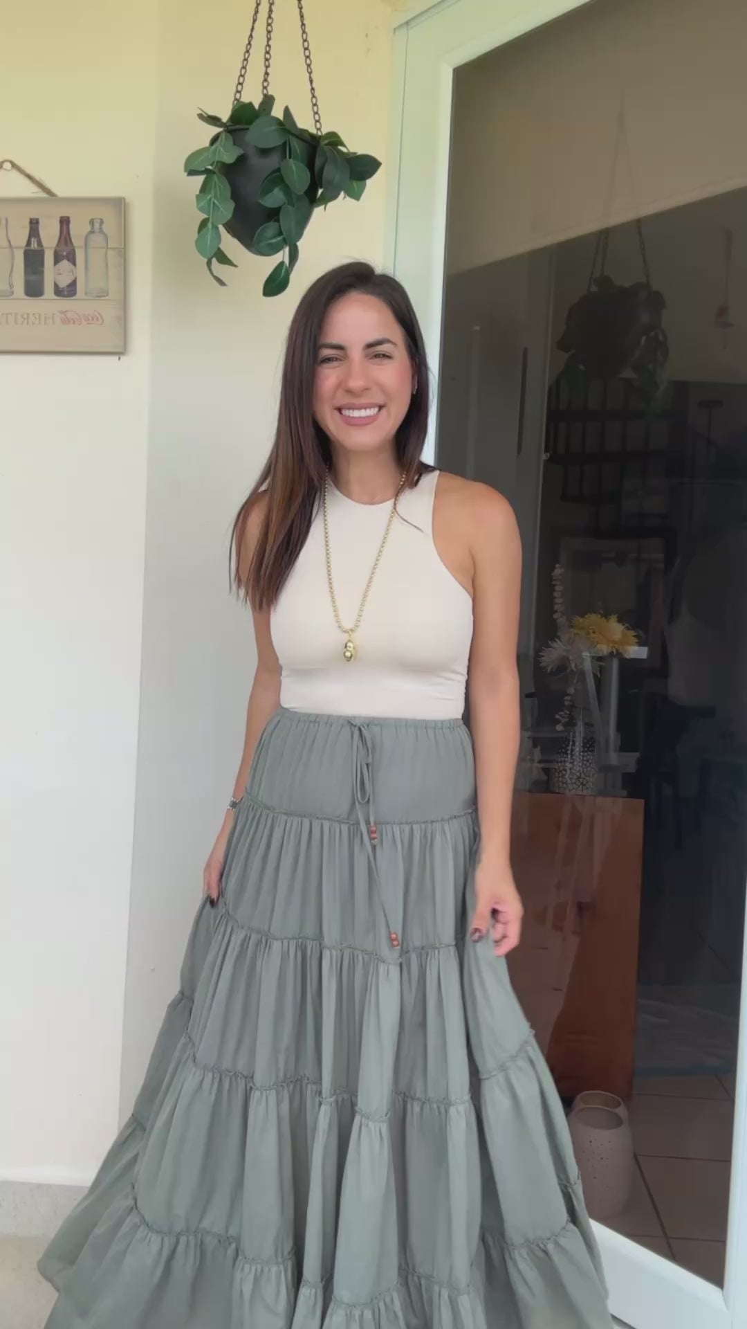 Dill Land Maxi Skirt