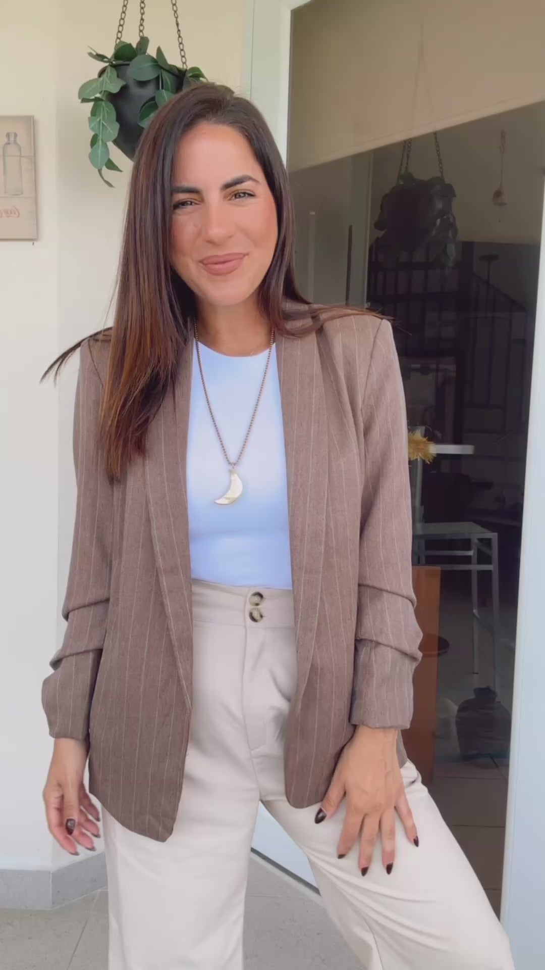 Roberta Walnut Blazer