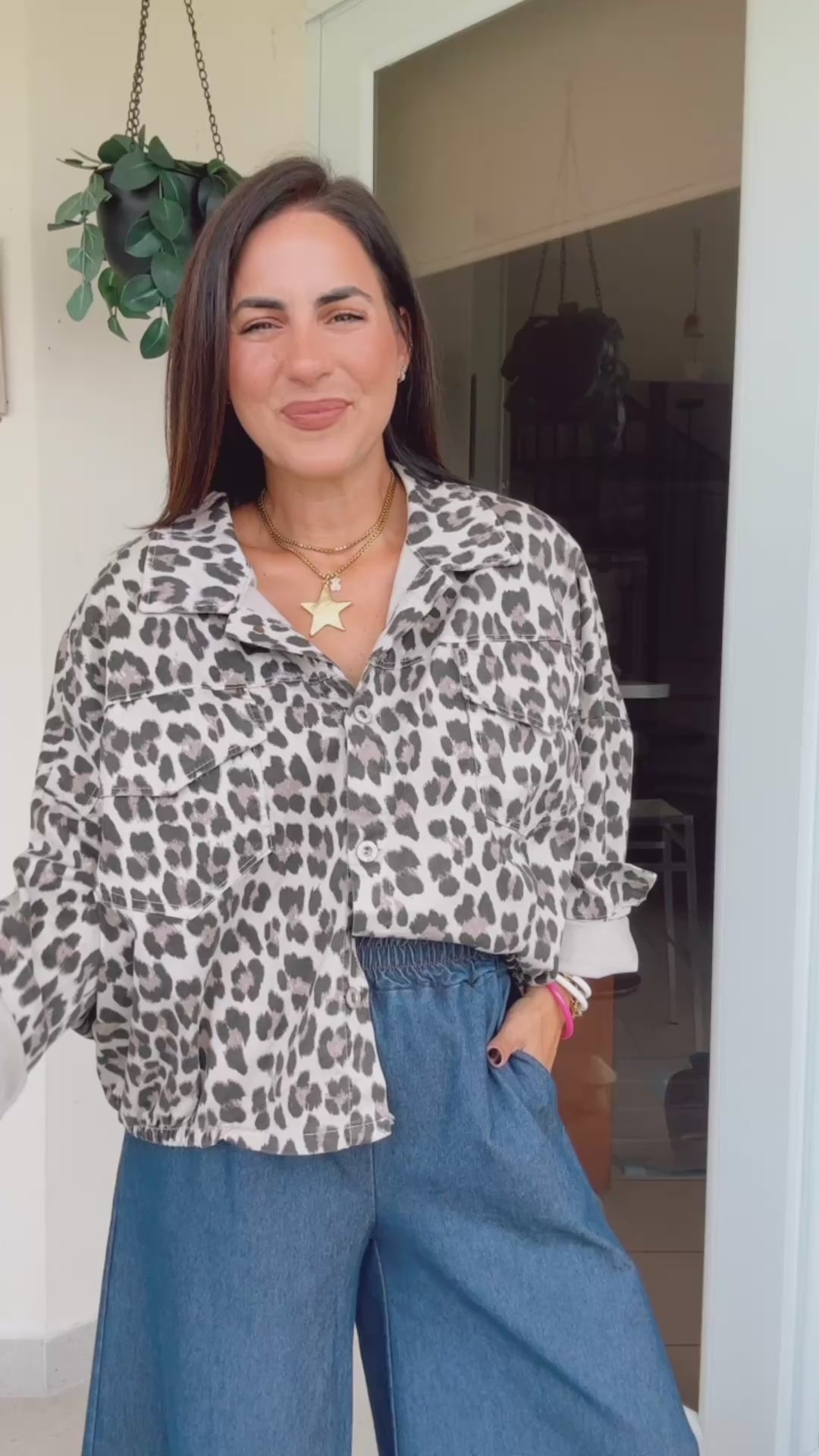 Arritzia Animal Print Jacket