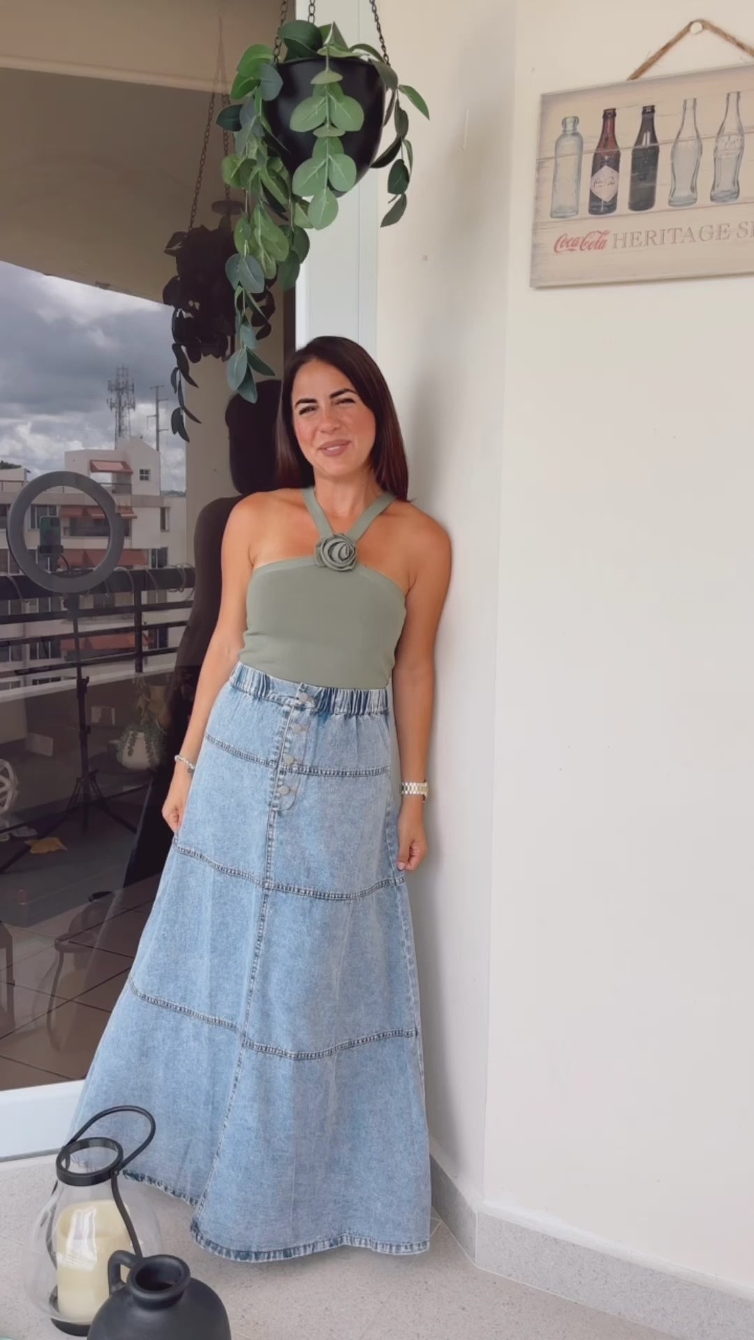 Belissa Denim Skirt