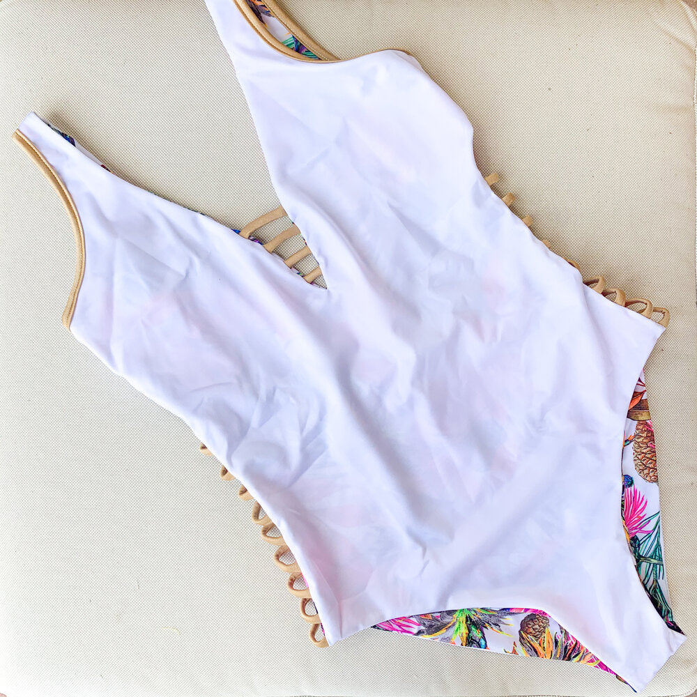 White Garden One Piece Body